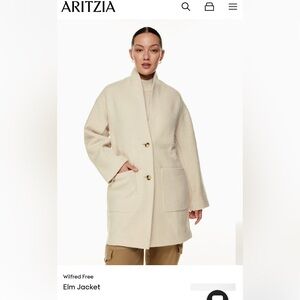 Aritzia Wilfred free elm jacket XS